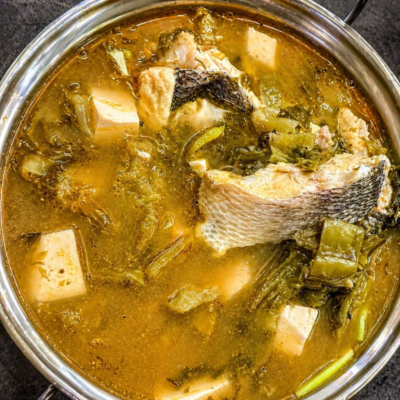 酸菜鮮魚湯