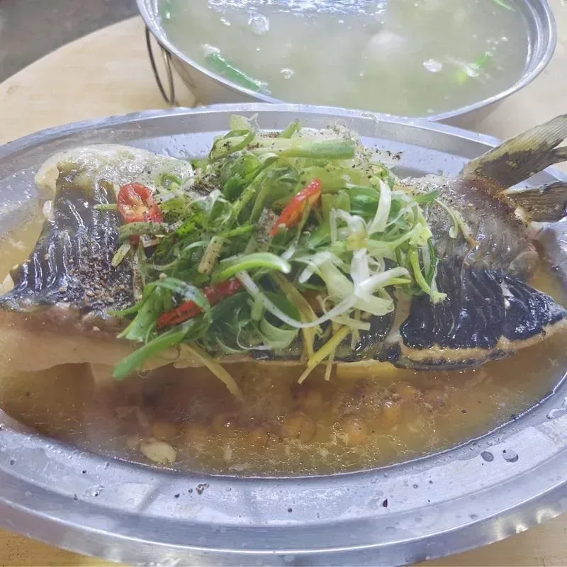 清蒸鱘龍魚