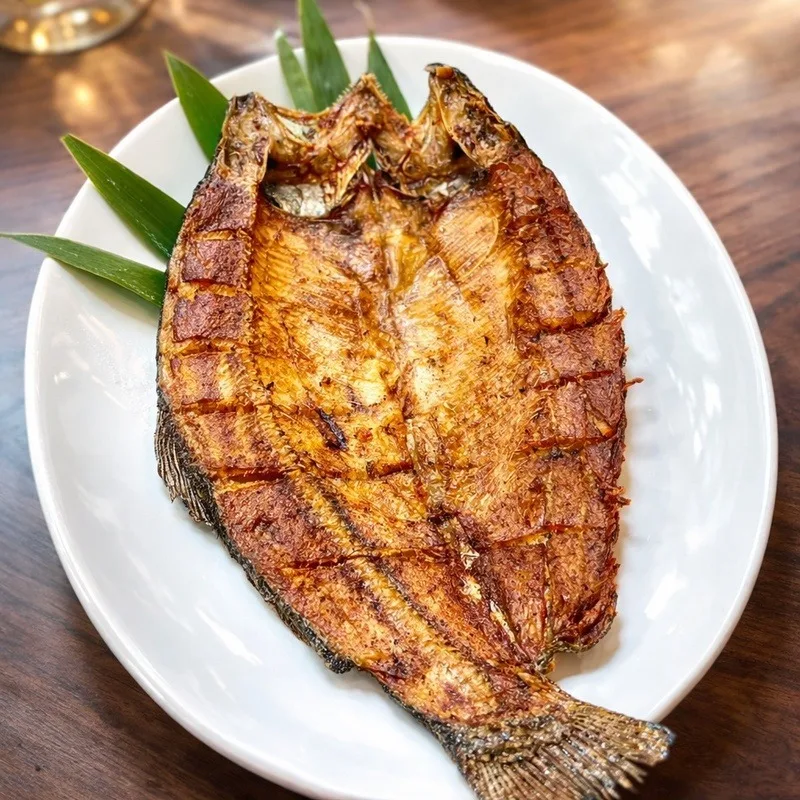 香煎鱒魚